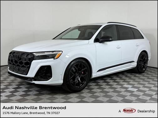 Glacier White Metallic 2026 Audi SQ7 4.0T Premium Plus