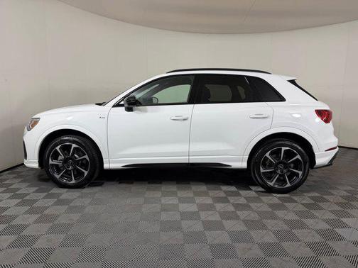 White 2025 Audi Q3 45 S line Premium Plus
