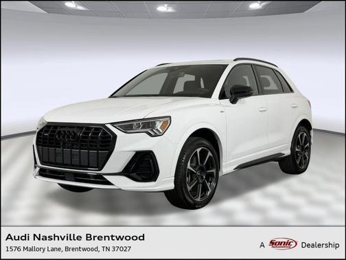 White 2025 Audi Q3 45 S line Premium Plus