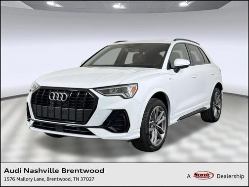 Glacier White Metallic 2025 Audi Q3 Premium 45 TFSI S line quattro Tiptronic