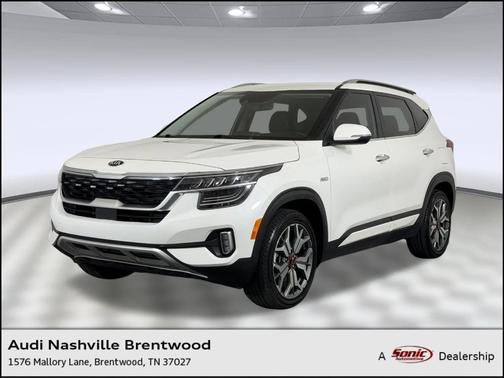Snow White Pearl 2021 Kia Seltos SX Turbo