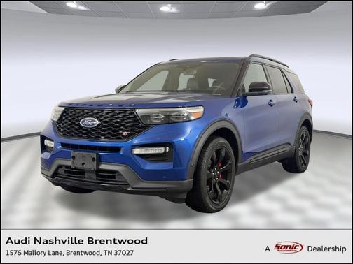 Atlas Blue Metallic 2020 Ford Explorer ST