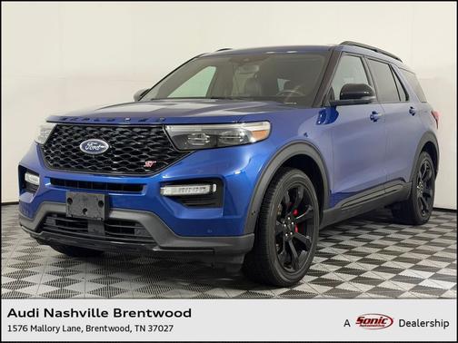 Atlas Blue Metallic 2020 Ford Explorer ST