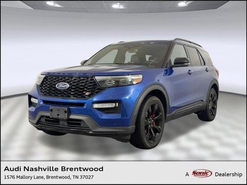 Atlas Blue Metallic 2020 Ford Explorer ST