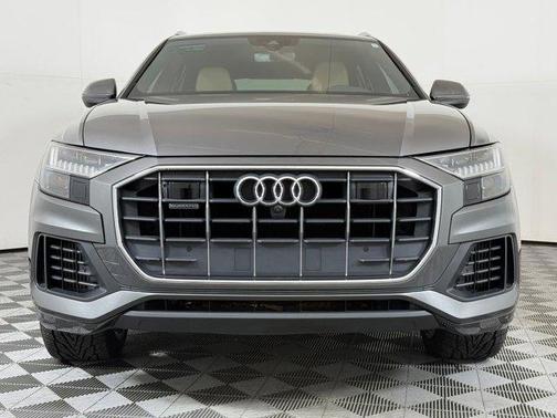 Gray 2021 Audi Q8 55 Premium Plus