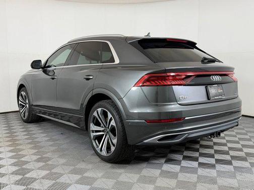 Gray 2021 Audi Q8 55 Premium Plus
