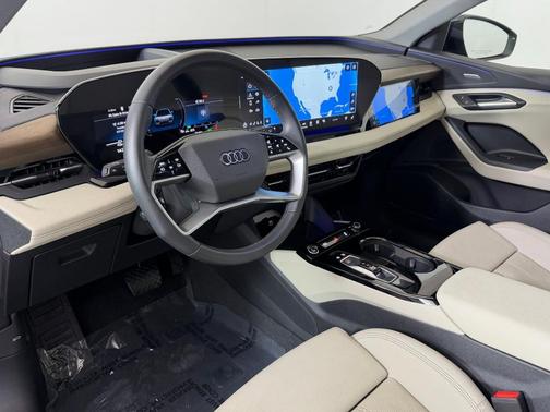 Plasma Blue Metallic 2025 Audi Q6 e-tron Prestige quattro