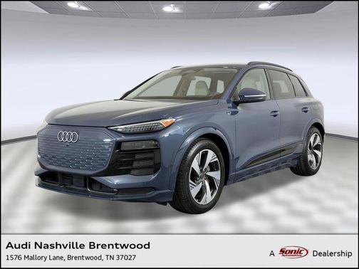 Plasma Blue Metallic 2025 Audi Q6 e-tron Prestige quattro