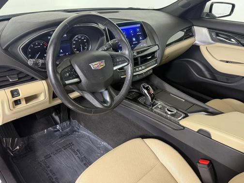 Crystal White Tricoat 2021 Cadillac CT5 Premium Luxury RWD