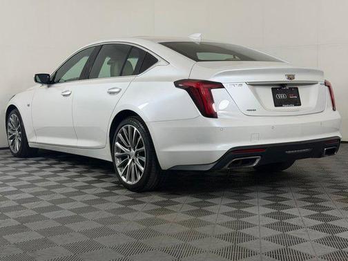 Crystal White Tricoat 2021 Cadillac CT5 Premium Luxury RWD
