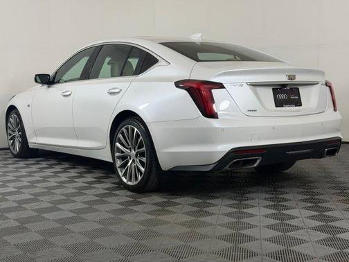 Crystal White Tricoat 2021 Cadillac CT5 Premium Luxury RWD