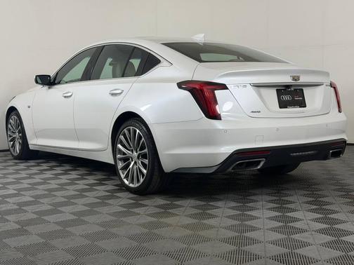 Crystal White Tricoat 2021 Cadillac CT5 Premium Luxury RWD