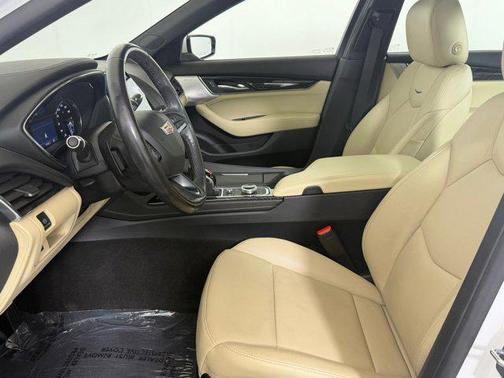 Crystal White Tricoat 2021 Cadillac CT5 Premium Luxury RWD