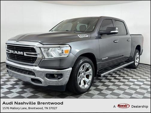 Granite Crystal Metallic Clearcoat 2019 RAM 1500 Big Horn