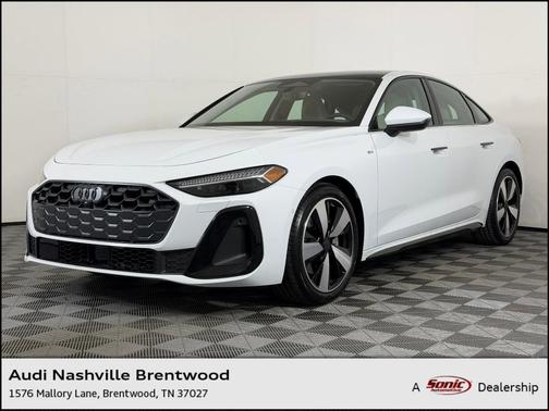 Glacier White Metallic 2026 Audi A5 Premium Plus TFSI quattro S tronic