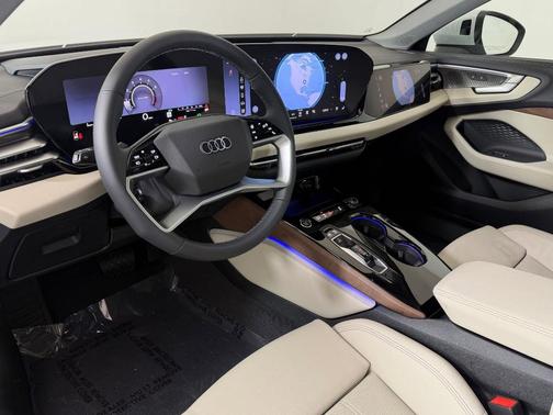Glacier White Metallic 2026 Audi A5 Premium Plus TFSI quattro S tronic