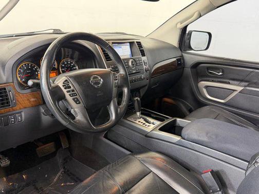 Magnetic Black 2015 Nissan Armada Platinum