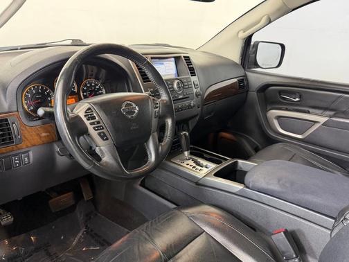 Magnetic Black 2015 Nissan Armada Platinum