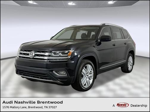Deep Black Pearl 2018 Volkswagen Atlas 3.6L SEL Premium