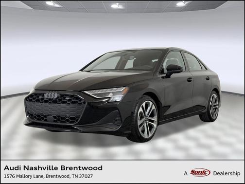 Black 2026 Audi A3 Premium