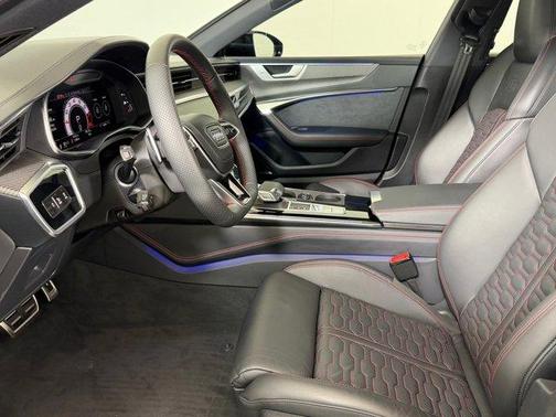 Gray 2025 Audi RS 7 4.0T Performance