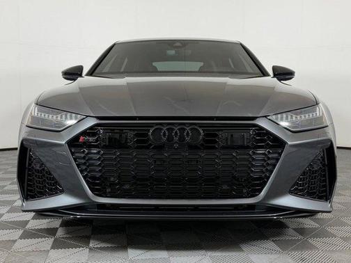 Gray 2025 Audi RS 7 4.0T Performance