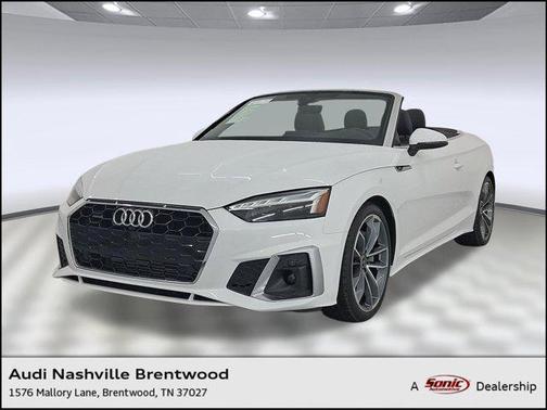 Arkona White/Black Roof 2024 Audi A5 45 S line Premium Plus