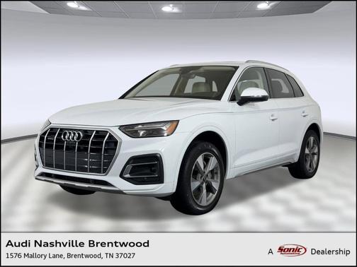 Glacier White Metallic 2023 Audi Q5 40 Premium Plus