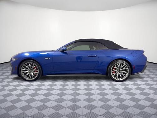 Atlas Blue Metallic 2024 Ford Mustang GT Premium
