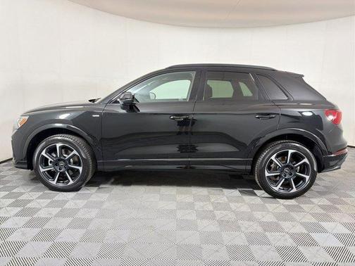 Mythos Black Metallic 2025 Audi Q3 45 S line Premium Plus