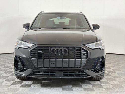 Mythos Black Metallic 2025 Audi Q3 45 S line Premium Plus
