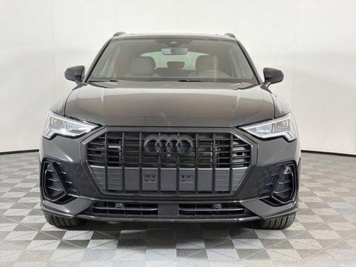 Mythos Black Metallic 2025 Audi Q3 45 S line Premium Plus