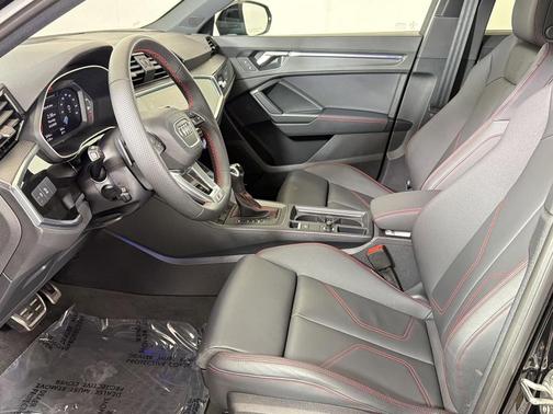 Mythos Black Metallic 2025 Audi Q3 45 S line Premium Plus