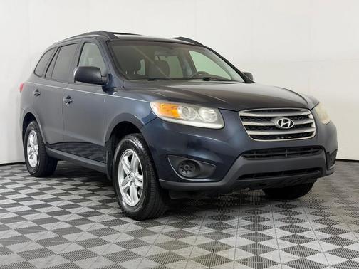 Pacific Blue Pearl 2012 Hyundai SANTA FE GLS