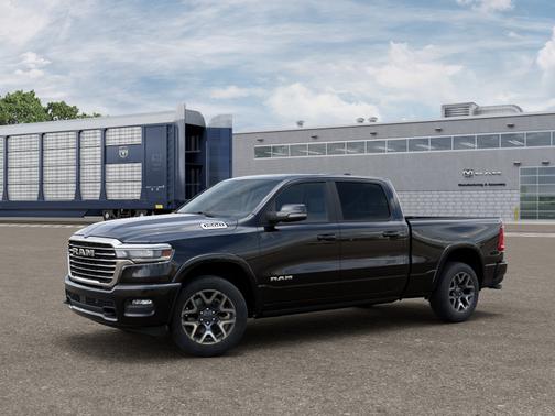 Diamond Black Crystal Pearl-Coat Exterior Paint 2027 RAM 1500 Laramie