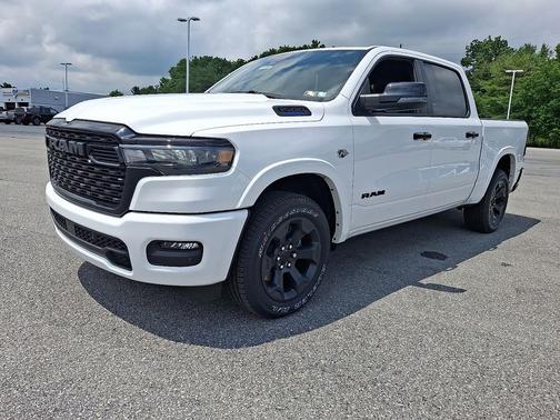 Bright White Clear-Coat Exterior Paint 2026 RAM 1500 Big Horn/Lone Star