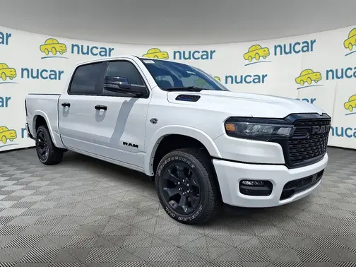 Bright White Clear-Coat Exterior Paint 2026 RAM 1500 Big Horn/Lone Star