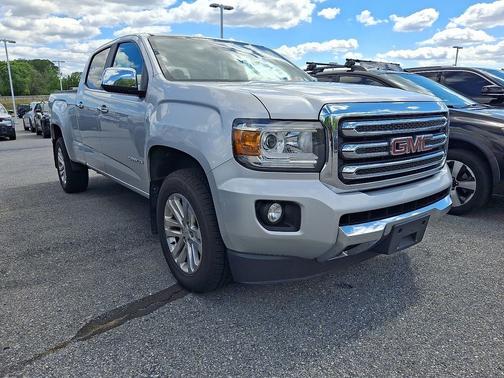 Silver 2017 GMC Canyon SLT