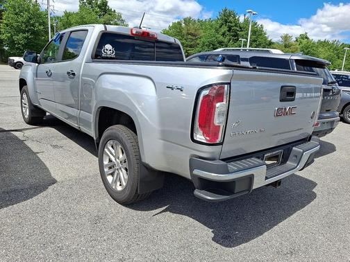 Silver 2017 GMC Canyon SLT