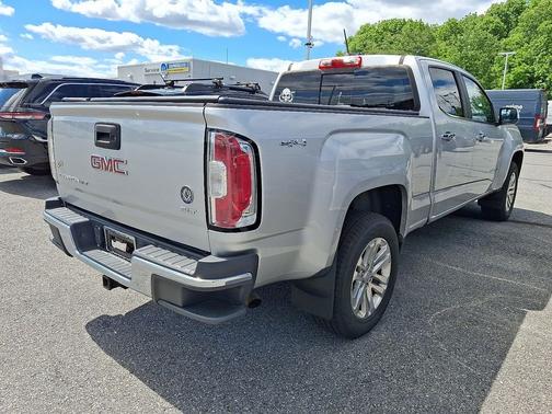 Silver 2017 GMC Canyon SLT