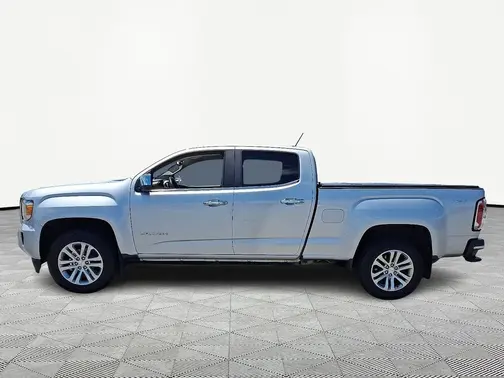 Silver 2017 GMC Canyon SLT
