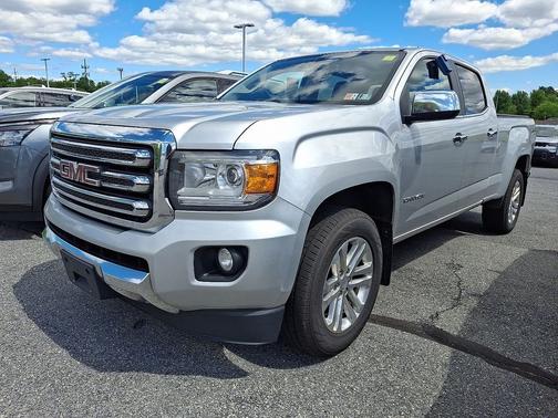 Silver 2017 GMC Canyon SLT