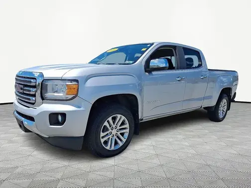 Silver 2017 GMC Canyon SLT