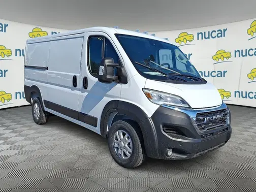 Bright White Clear-Coat Exterior Paint 2026 RAM ProMaster 1500 Low Roof