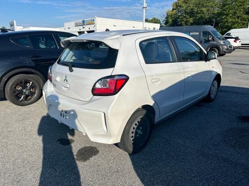 White 2023 Mitsubishi Mirage ES