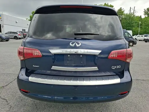 Blue 2015 INFINITI QX80 Base