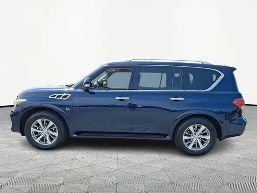 Blue 2015 INFINITI QX80 Base