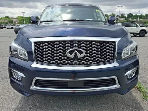 Blue 2015 INFINITI QX80 Base