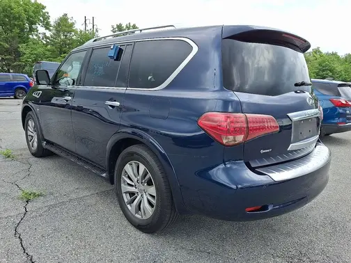 Blue 2015 INFINITI QX80 Base