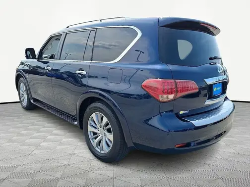 Blue 2015 INFINITI QX80 Base